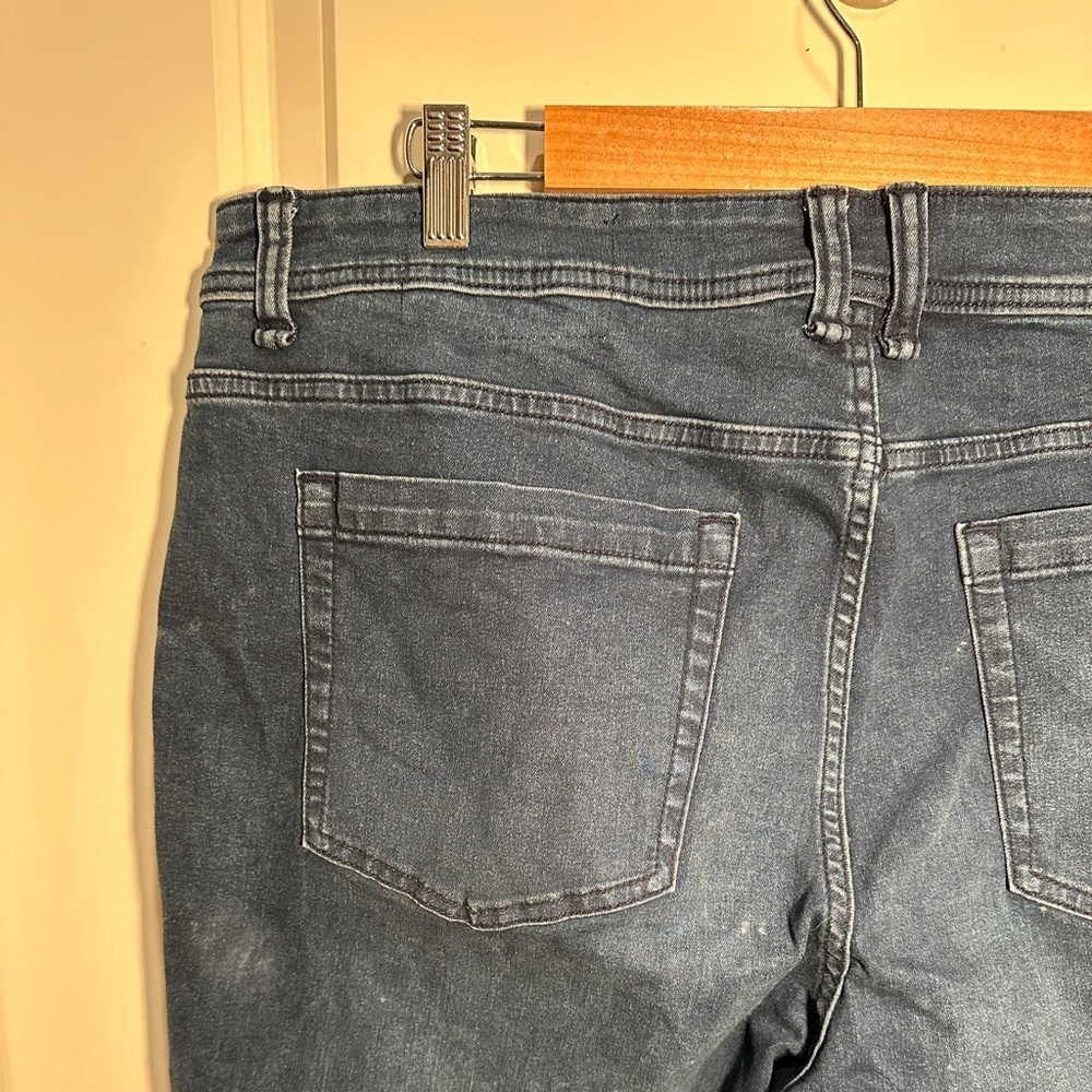 THE PERFECT JEAN - Slim Thick Indigo Stretch Jean, Size 38x30 - Picture 9 of 12